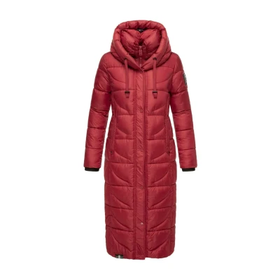 Afbeelding van Navahoo Waffelchen Winterjas, Dames, Maat: Small, Dark red