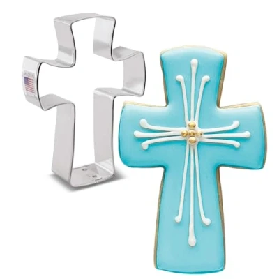Afbeelding van Ann Clark Cookie Cutters Uitsteekvorm kruis 10,8 cm