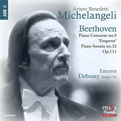 Afbeelding van Arturo Benedetti Michelangeli Piano Concerto 5/Sonate No 32/Images (Super Audio CD)