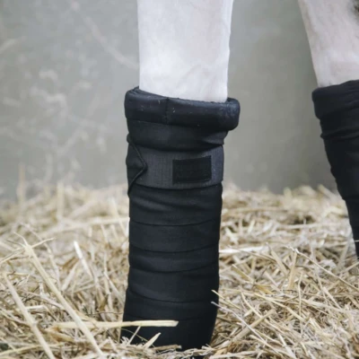 Afbeelding van Kentucky Stal Bandages Repellent Set van 4 Zwart Full