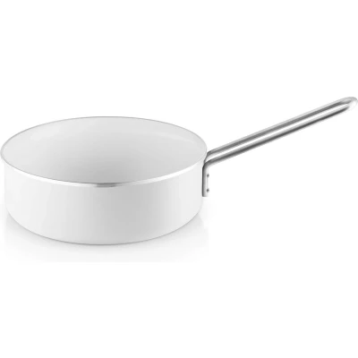 Afbeelding van Eva Solo Hapjespan White ø 24 cm / 3.4 liter keramische anti aanbaklaag