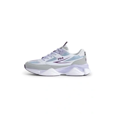 Afbeelding van Fila Recade Sneakers laag, Dames, Maat: 38, White/thistle Imitatieleer/ textiel