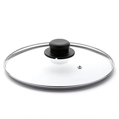 Afbeelding van Zanetti Glazen deksel met douchekop voor potten en pannen Ø 38 cm, diameter transparant