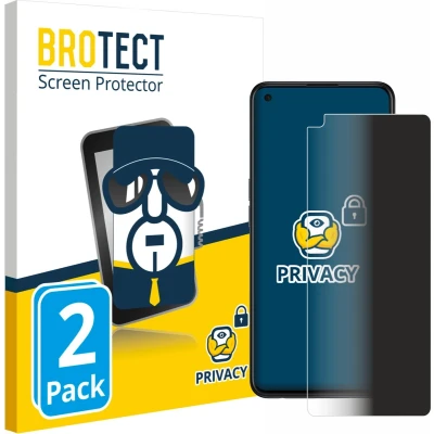 Afbeelding van BROTECT privacy screenprotector voor Oppo Find X3 Lite Folie Beschermfolie Blauwlichtfilter (2 Stuks)