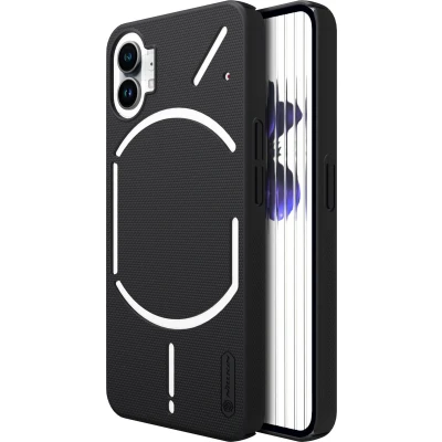 Afbeelding van Nillkin Super Frosted Shield Nothing Phone 1 Hoesje Back Cover Zwart