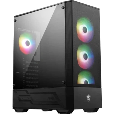 Image de Boitier PC MSI MAG FORGE 112R verre trempé USB 3.2 ARGB Noir