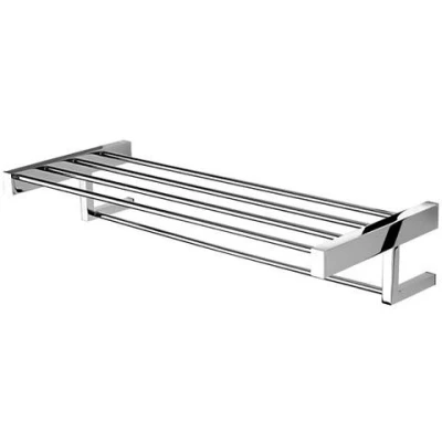 Afbeelding van Geesa modern art collection handdoekhouder met plateau 62 cm