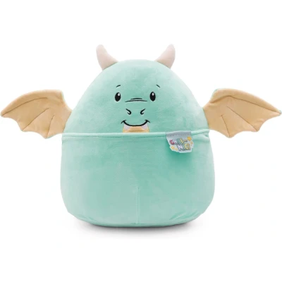 Afbeelding van NICI Knuffeldier Chill draak 20 cm pluche dier met kleine vleugels voor meisjes, jongens en baby&#039;s, knuffelig 49882