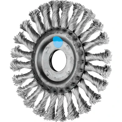 Afbeelding van PFERD 43303008 Ronde borstel getordeerd RBG Ø 125 x 12 x 22,2 mm roestvrijstalen draad 0,50 voor haakse slijpers 1 stuk(s)