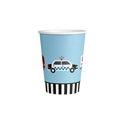 Afbeelding van Bekers Op de weg 250ml 8 stuks