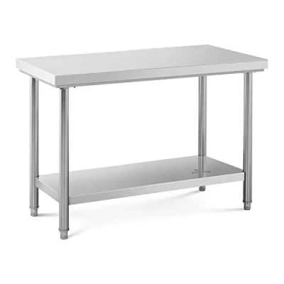 Afbeelding van Royal Catering werktafel rvs 120 x 60 cm 137 kg capaciteit