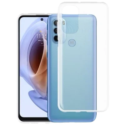 Afbeelding van Just in Case TPU Back Cover Transparant Motorola Moto G31