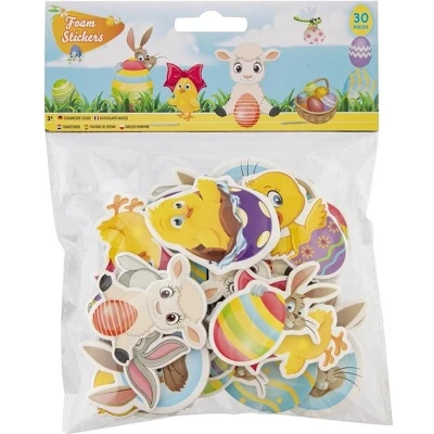 Afbeelding van Grafix Pasen Foam Stickers