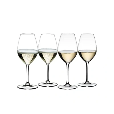 Afbeelding van Riedel Champagne Glazen / Witte Wijnglazen Wine Friendly 4 Stuks