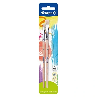 Image de Pelikan Kit de pinceau brosse 613 F, 2 pièces, assorti