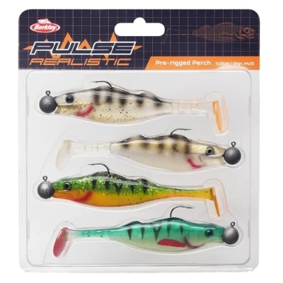 Image de Berkley Pulse Realistic Perch Prerigged 7cm Shad