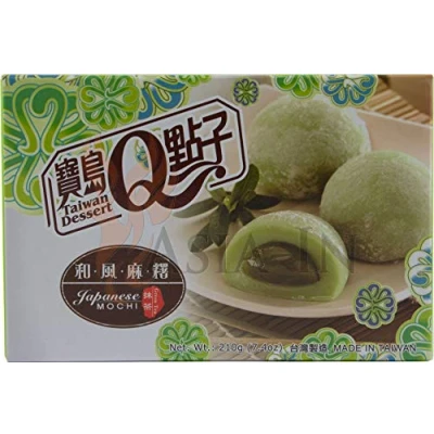 Afbeelding van Mochi met groene thee Taiwan Dessert 210 g