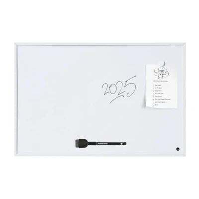 Afbeelding van Bi Office New Basic Whiteboard, magnetisch, wit frame, 585 x 385 mm