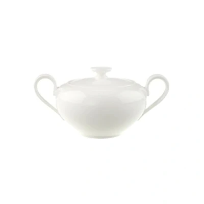 Afbeelding van Villeroy &amp; Boch Anmut Suikerpot Gebroken Wit