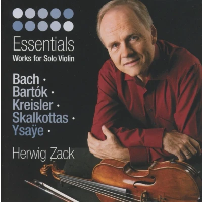 Afbeelding van Herwig Zack Skalkottas Solo Sonata (CD)