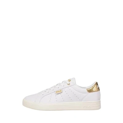 Afbeelding van Fila Lusso Sneakers laag, Dames, Maat: 40, White/gold Leer