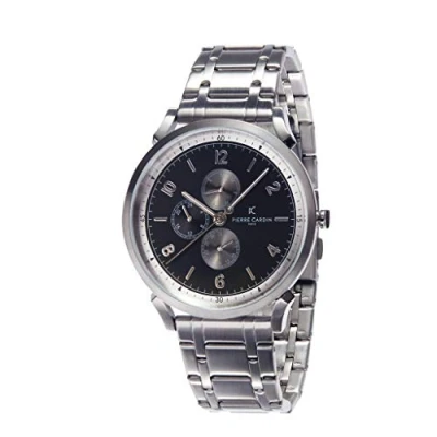 Afbeelding van Pierre Cardin Pigalle Nine CPI.2030 Horloge Staal Zilverkleurig Ø 44 mm