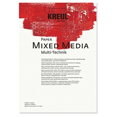 Afbeelding van KREUL Paper Mixed Media A3 10 sheets 300gr
