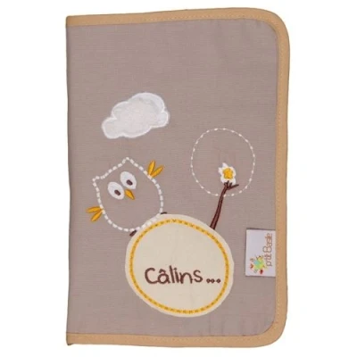 Image de Protège carnet de santé P&#039;tit Basile Collection &#039;Chouette&#039;