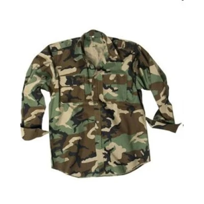 Afbeelding van Mil Tec Ripstop Woodland Uniseks blouse
