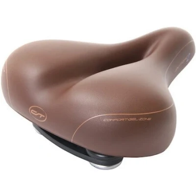 Afbeelding van Contec City Zone Cut Anatomic 2 Heren Fietszadel Bruin