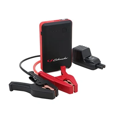 Afbeelding van Schumacher SL471 Lithium ion accubooster 600 A 12 V motor tot 4,0 l benzine / 2,0 diesel zaklamp powerbank voor opladen via USB krachtig en ultra compact