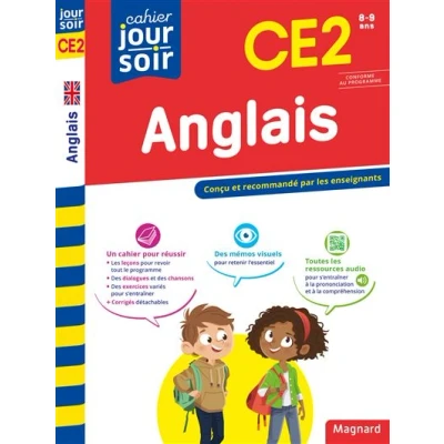 Image de Anglais CE2 Cahier Jour Soir
