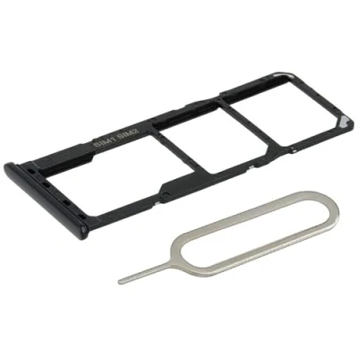 Afbeelding van MMOBIEL Dual Sim Kaart Houder voor Samsung Galaxy A22 Grijs Incl. Pin