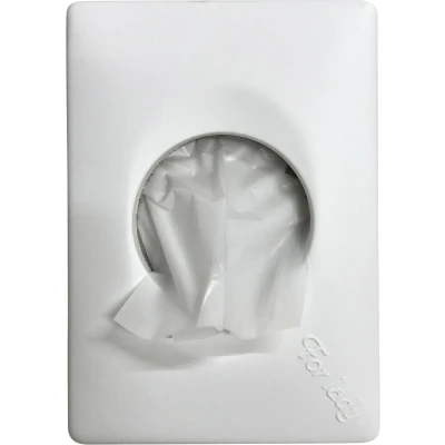 Afbeelding van Europroducts Dispenser Voor Hygiënezakjes, Wit Hygiënische Zakjes