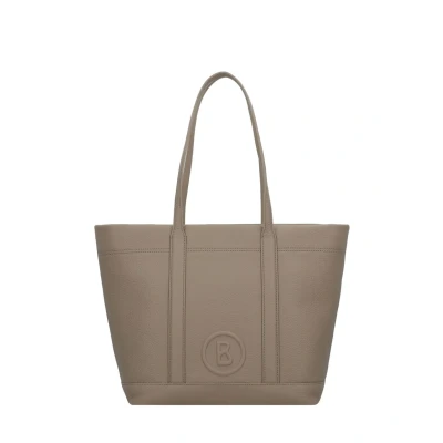 Afbeelding van Bogner Leren Schoudertas Bozen Zeta Shopper Simply Taupe