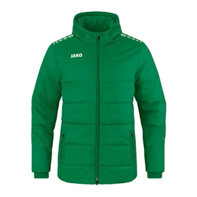 Afbeelding van Coachvest Team met kap Sportgroen / 4XL