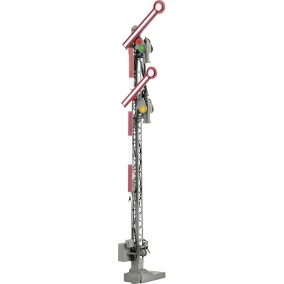 Afbeelding van Viessmann Modelltechnik 4702 H0 Vormsein 2 armig, Ongekoppeld Hoofdsein Kant en klaar model