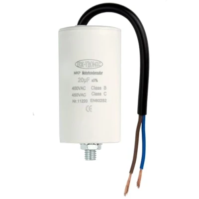 Image de condensateur de démarrage, moteur, travail MKP 1μF 80μF, 450V, 450.00V
