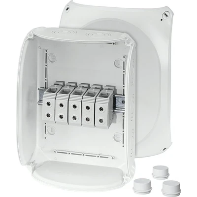 Afbeelding van Hensel DK 3535 G Aftakkast (l x b h) 122 295 225 mm Grijs wit (RAL 7035) IP55, IP65 1 stuk(s)