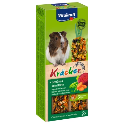 Afbeelding van Vitakraft Cavia Kracker Groente 2 IN 1