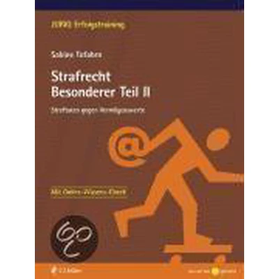 Afbeelding van Strafrecht Besonderer Teil 2