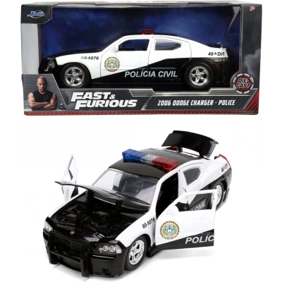 Afbeelding van Jada Toys F&amp;F 2006 Dodge Charger Police