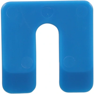 Afbeelding van Kelfort Uitvulplaatjes blauw krimp 4mm zak van 174 plaatjes