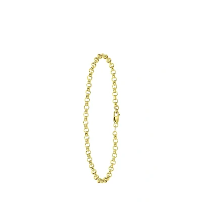 Afbeelding van Lucardi Belcher Armband goldcoloured, Dames, Maat: 18cm, Gold coloured