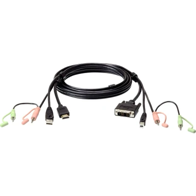 Afbeelding van Aten 1.8m USB HDMI to DVI D KVM Cable