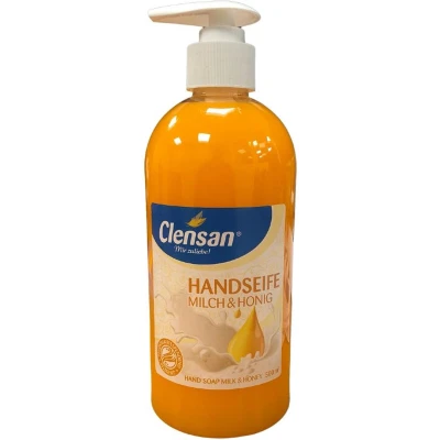 Afbeelding van Clensan Handzeep Melk &amp; Honing 500ml