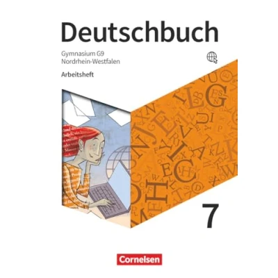 Afbeelding van Deutschbuch Gymnasium 7. Schuljahr Nordrhein Westfalen Arbeitsheft mit Lösungen