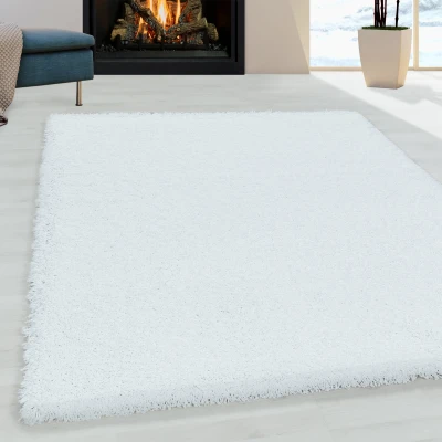 Afbeelding van Monaco Soft Shaggy Hoogpolig Vloerkleed Wit 160x230 cm
