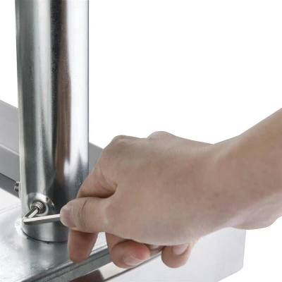 Afbeelding van Vogue RVS spoeltafel dubbele spoelbak afdruiprek links 150x60cm