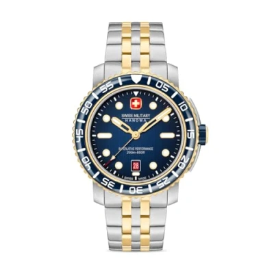 Afbeelding van Swiss Military Hanowa SMWGH0001760 Polshorloge Heren Kwarts Black Marlin